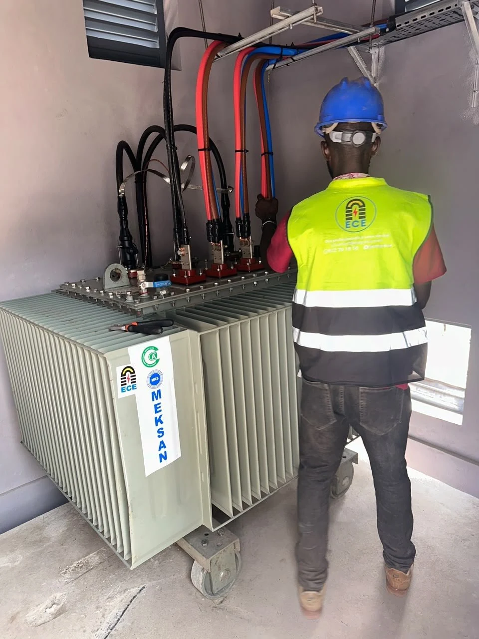 Raccordement d’un transformateur MEKSAN